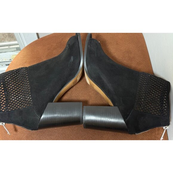 Women’s Report Barnack Ankle Booties Open Toe Black SIZE 9 - Picture 5 of 8